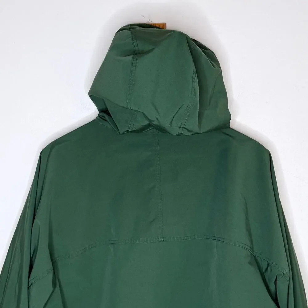 UNIQLO Hooded Utility Jacket Mens‎ XL Green Lightweight Windbreaker Outdoor